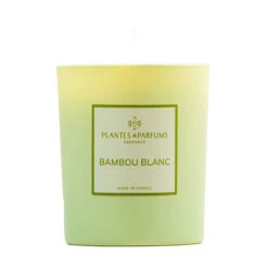 Bougie Végétale Bambou Blanc 180g