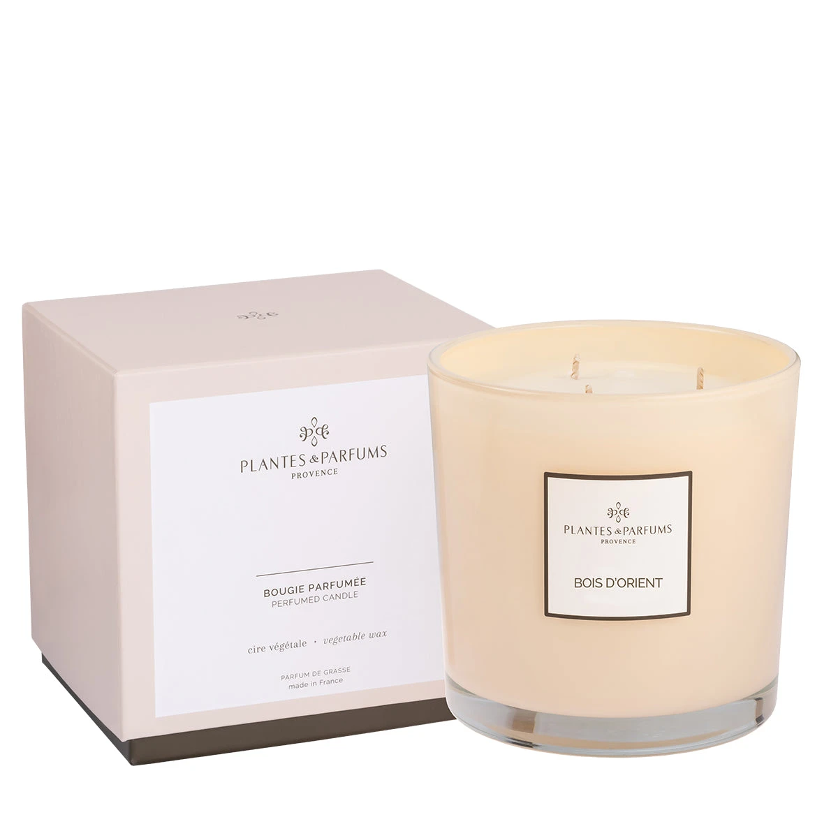 Grande Bougie Végétale Bois D'Orient 2 Grande Bougie Végétale Bois D'Orient