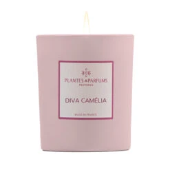 Bougie Végétale Diva Camélia 180g