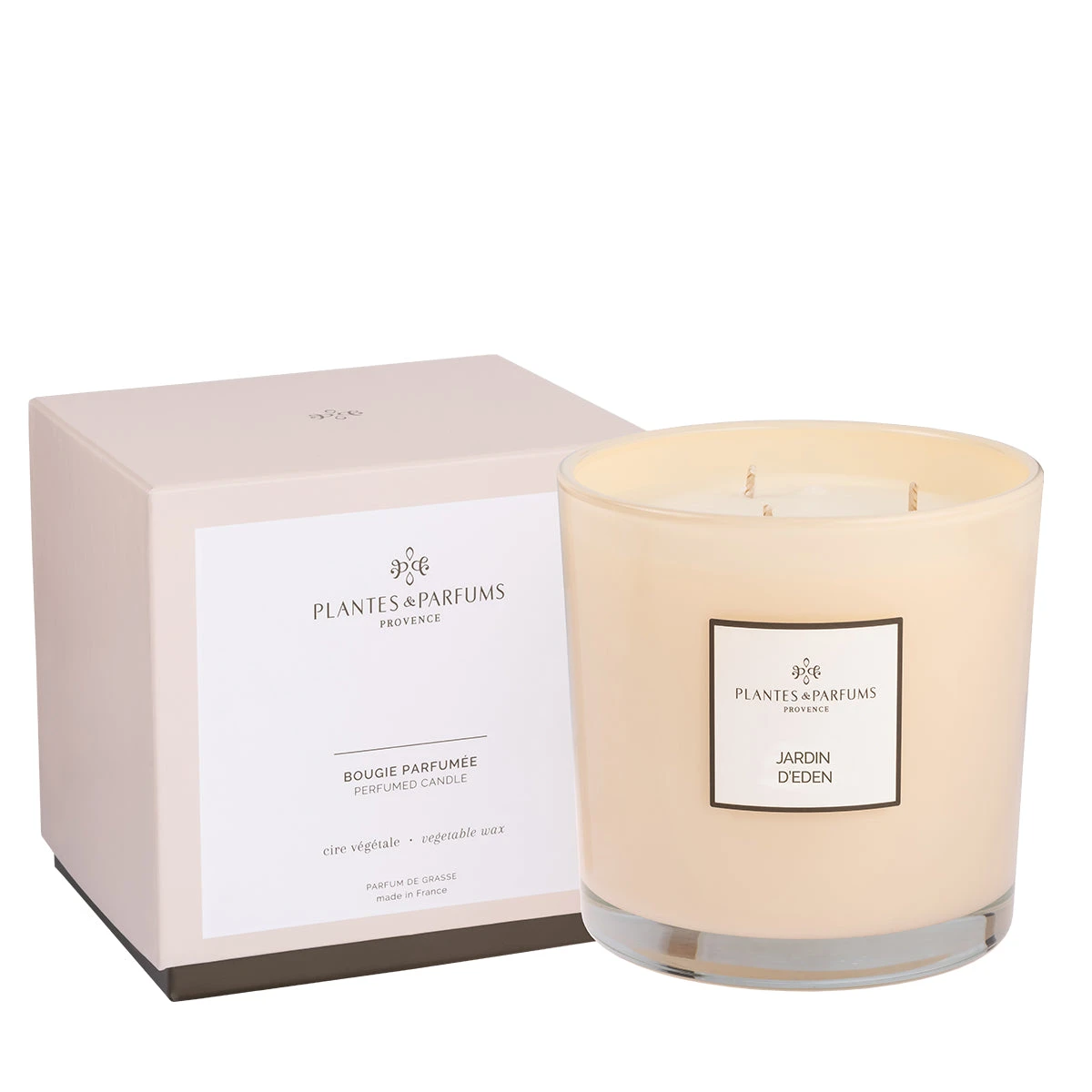 Grande Bougie Végétale Jardin D'Eden 3 Grande Bougie Végétale Jardin D'Eden